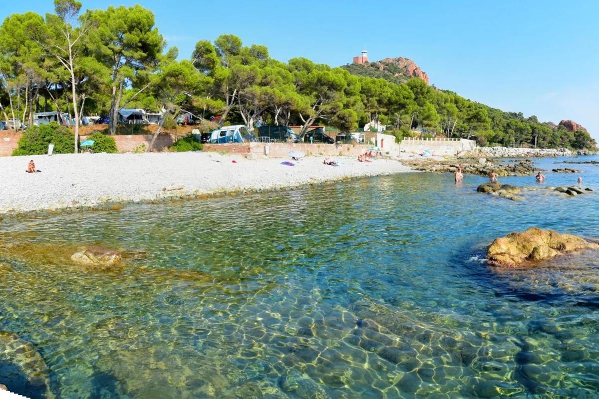 Mobil Home Superbe Vue Mer St Raphael Saint-Raphaël エクステリア 写真